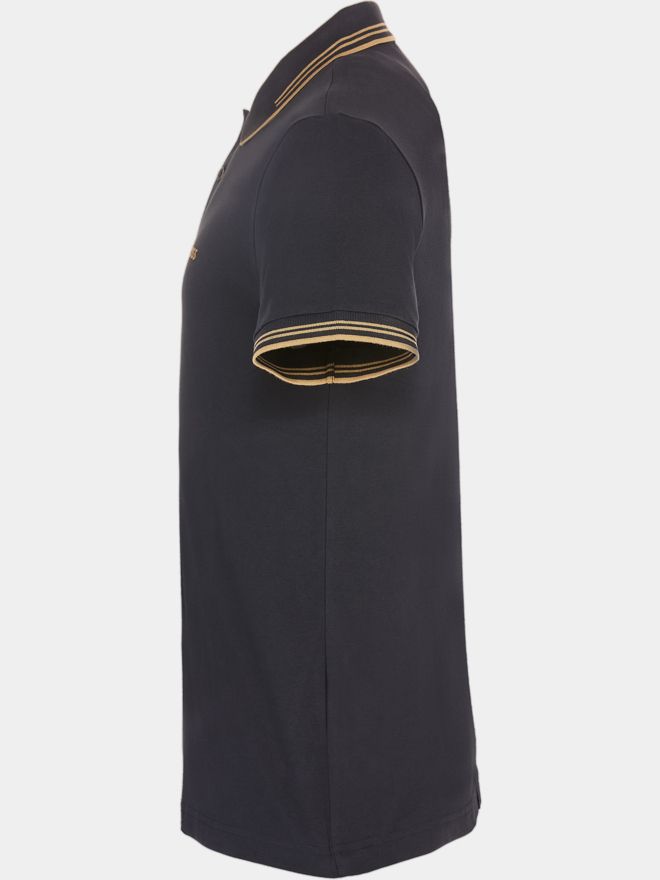 BOSS Paul polo s krátkým rukávem námořnická modrá