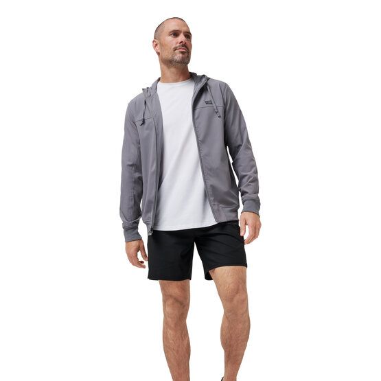 TravisMathew WANDERLUST HOODIE Stretch Jacke grau