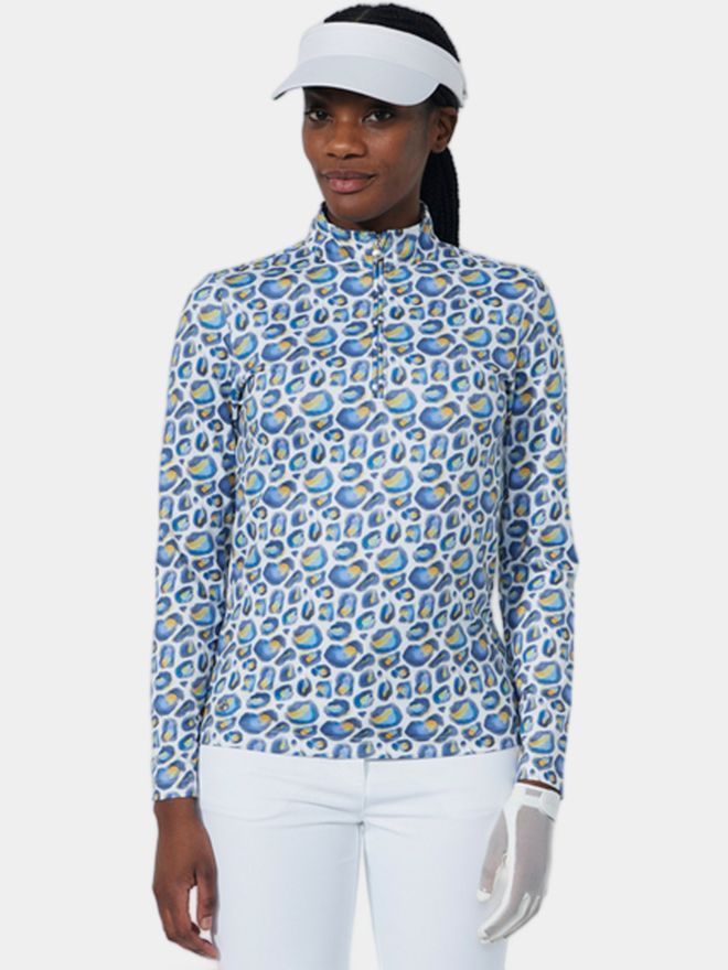 Daily Sports PRINT Peached Half Neck Thermo Unterzieher mehrfarbig