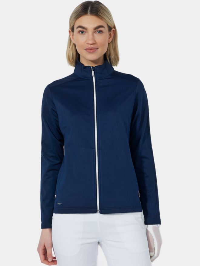 Daily Sports CHOLET LS Full Zip Stretch Jacke navy
