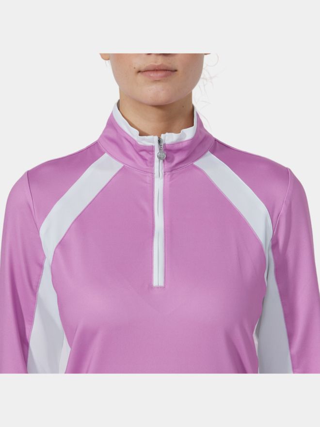 Daily Sports PANEL LS Half Neck Stretch Unterzieher beere