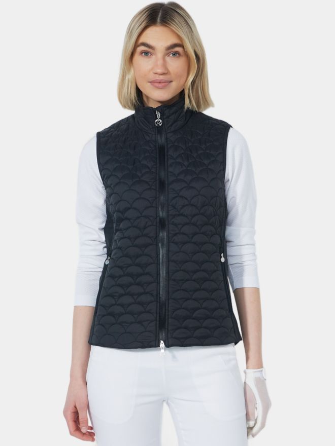 Daily Sports QUILT Padded Thermo Weste schwarz