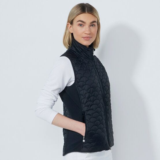 Daily Sports QUILT Padded Thermo Weste schwarz