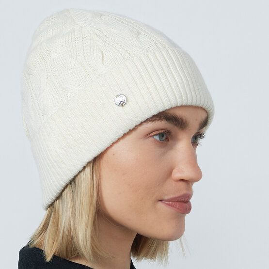 Daily Sports CABLE Strickmütze offwhite