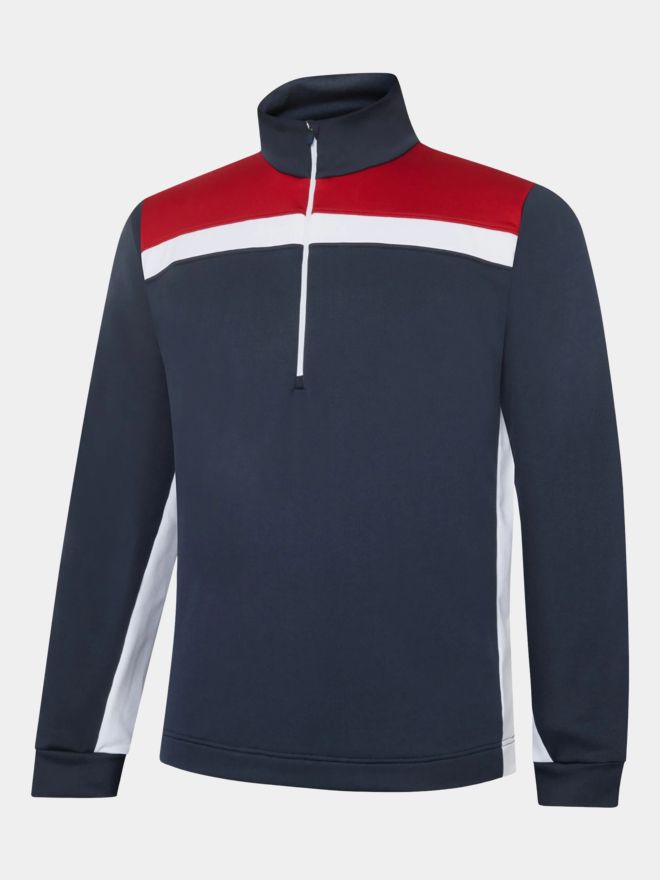 Galvin Green DEAN Stretch Midlayer námořnická modrá