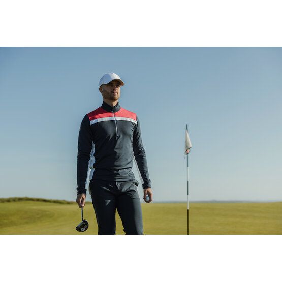 Galvin Green DEAN Stretch Midlayer námořnická modrá