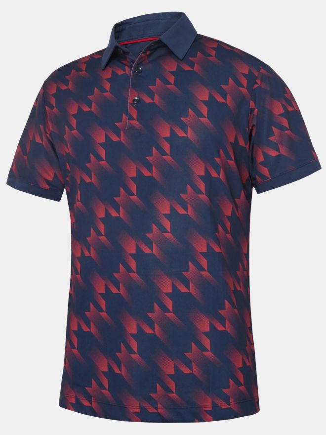 Galvin Green Polokošile MILES s krátkým rukávem námořnictvo