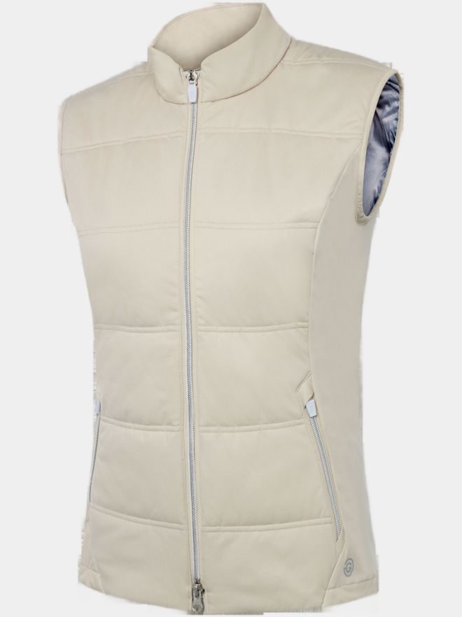 Galvin Green Luna thermal vest sand
