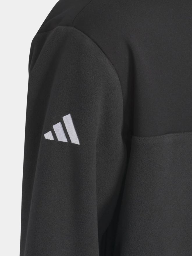 adidas U Zimní mikina s kapucí Fleece černá
