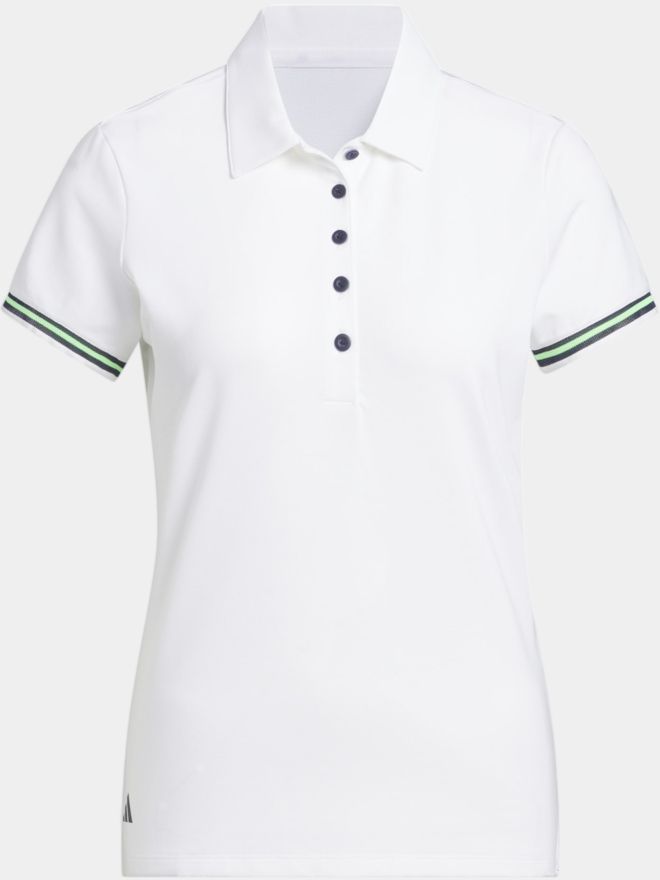 adidas W ULTC CLSC Halbarm Polo weiß