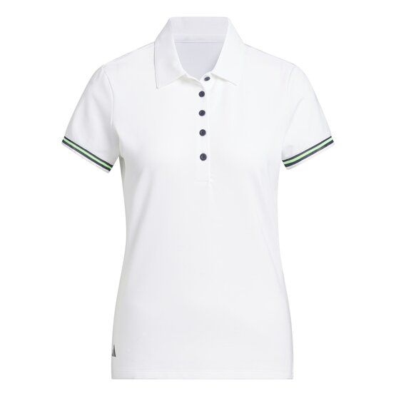 adidas W ULTC CLSC Halbarm Polo weiß