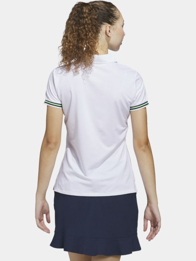 adidas W ULTC CLSC Halbarm Polo weiß