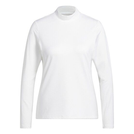 adidas W BTC MESH LS Mock Unterzieher weiß