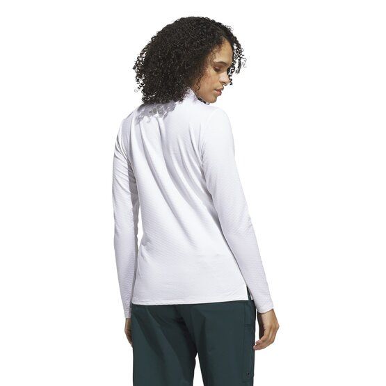 adidas W BTC MESH LS Mock Unterzieher weiß