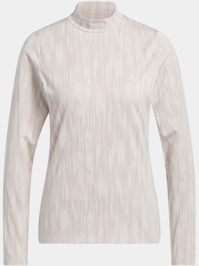 adidas W ULT JCQ LS MK Mock Unterzieher beige