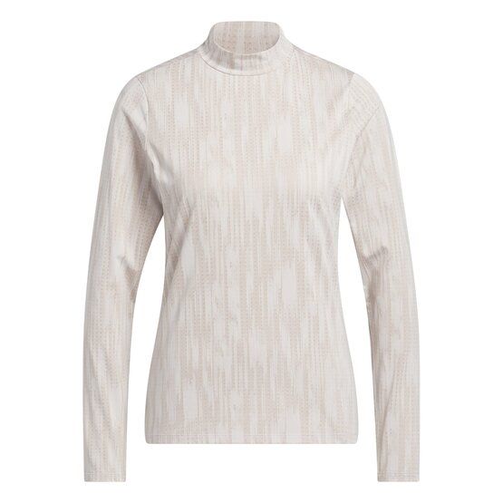 adidas W ULT JCQ LS MK Mock Unterzieher beige