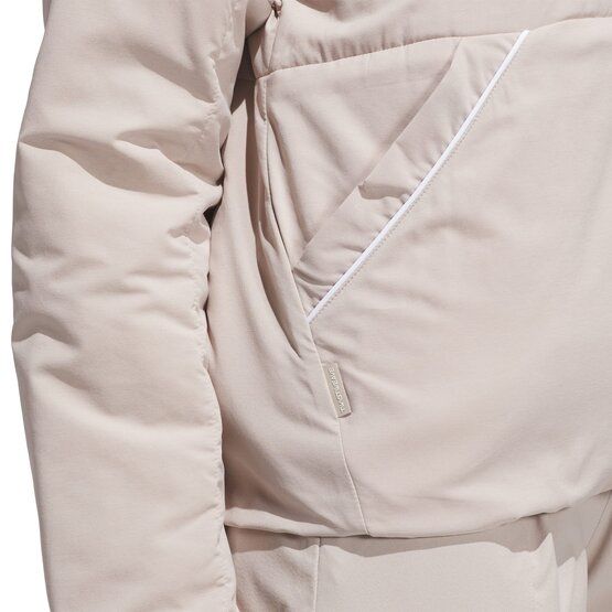 adidas W BTC QTR Z JKT Thermo Jacke beige