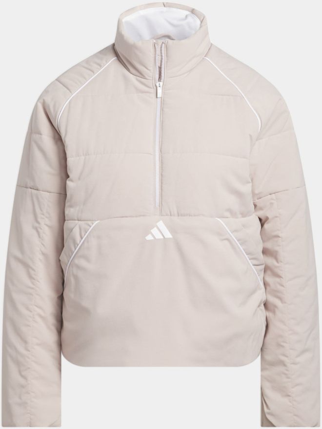 adidas W BTC QTR Z JKT Thermo Jacke beige