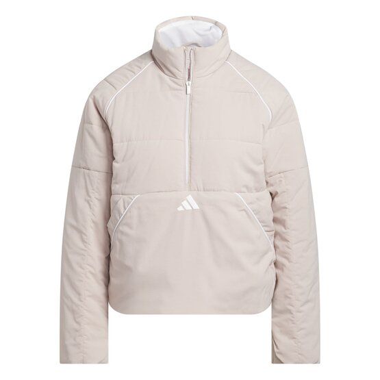 adidas W BTC QTR Z JKT Thermo Jacke beige