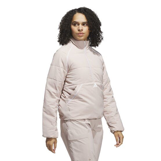 adidas W BTC QTR Z JKT Thermo Jacke beige