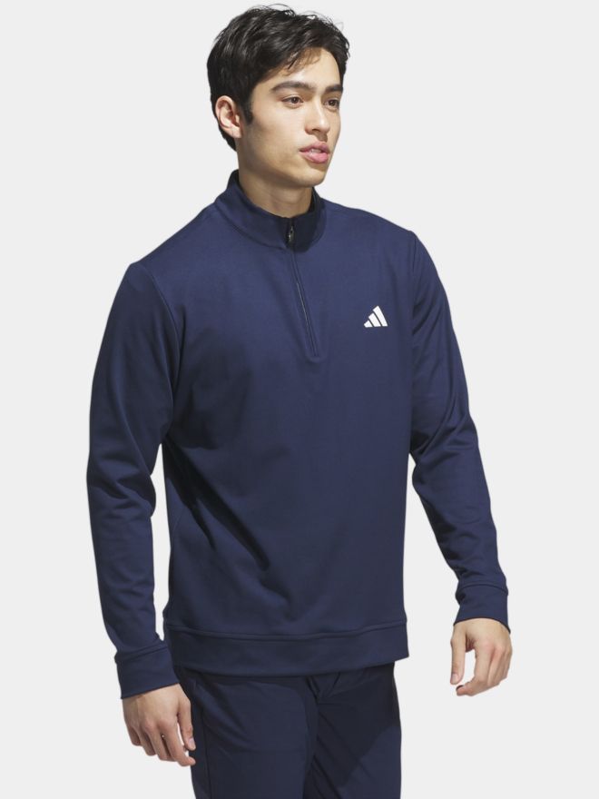 adidas ULTIMATE365 CLASSIC QUARTER-ZIP PULLOVER Stretch Midlayer navy