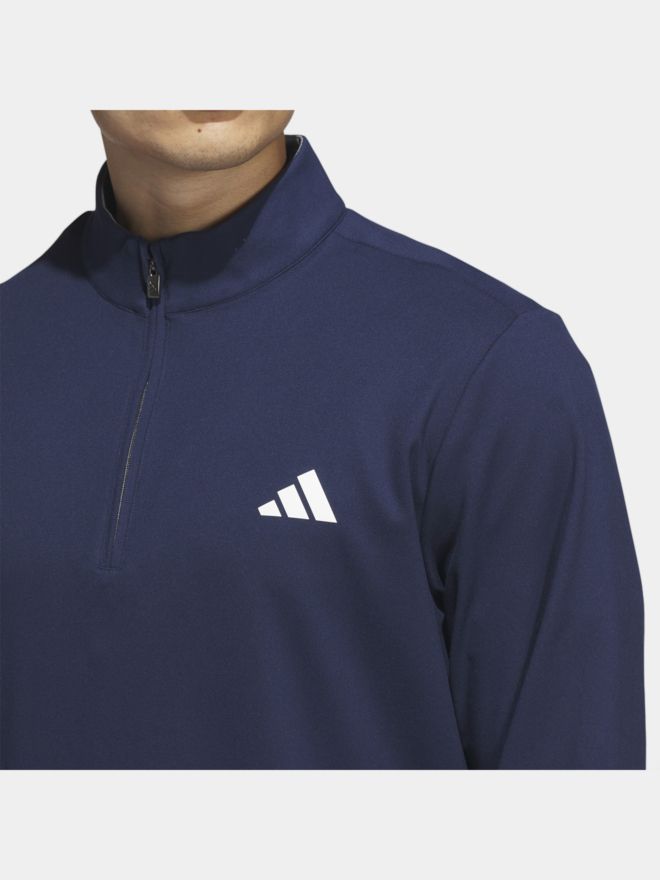 adidas ULTIMATE365 CLASSIC QUARTER-ZIP PULLOVER Stretch Midlayer navy