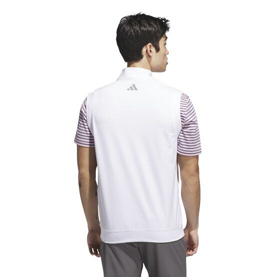 adidas  ULTIMATE365 CLASSIC QUARTER-ZIP VEST Elastická vesta bílá