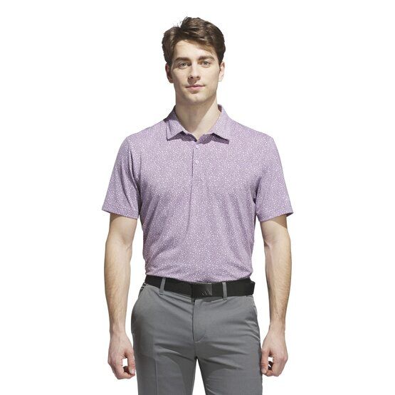 adidas ULTIMATE BUNKER Halbarm Polo lila