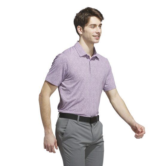 adidas ULTIMATE BUNKER Halbarm Polo lila