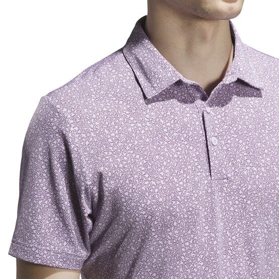 adidas ULTIMATE BUNKER Halbarm Polo lila