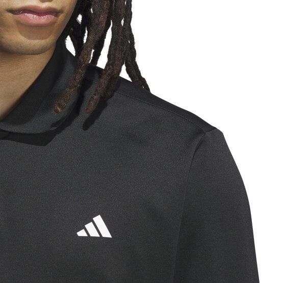 adidas ULTIMATE365 COLD.RDY polo s dlouhým rukávem černá