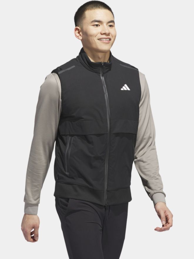 adidas ULTIMATE365 TOUR FROSTGUARD FULL-ZIP Stretch Weste schwarz
