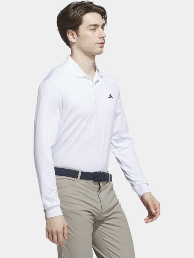 adidas ULTIMATE365 COLD.RDY long sleeve polo white