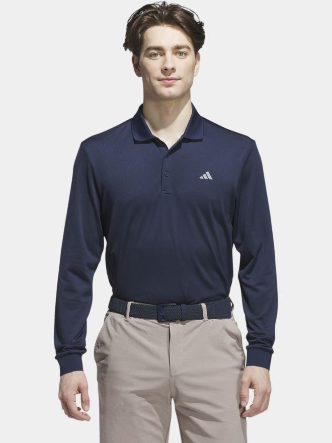adidas ULTIMATE365 COLD.RDY Langarm Polo navy