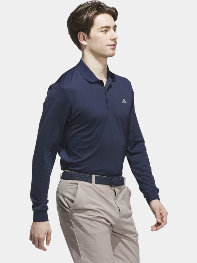 adidas ULTIMATE365 COLD.RDY Langarm Polo navy