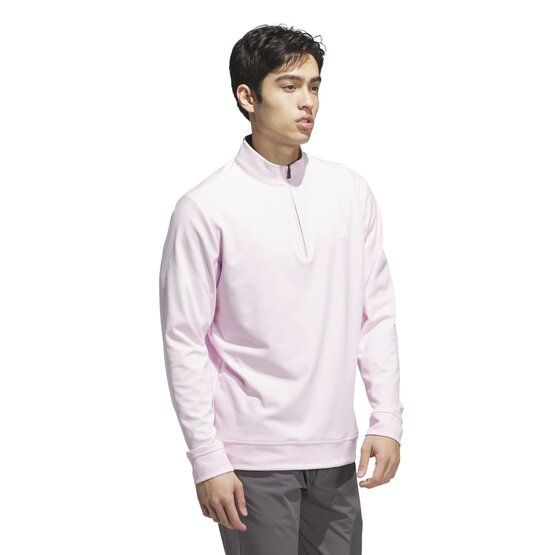 adidas ULTIMATE365 CLASSIC QUARTER-ZIP PULLOVER Stretch Midlayer rosa