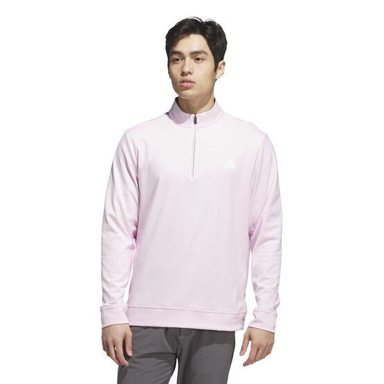 adidas ULTIMATE365 CLASSIC QUARTER-ZIP PULLOVER Stretch Midlayer rosa