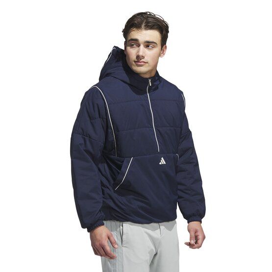 adidas BEYOND TWISTWEAVE HALF-ZIP FILLED JACKET Thermo Jacke navy