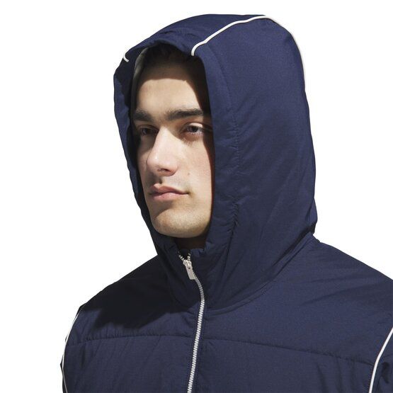adidas BEYOND TWISTWEAVE HALF-ZIP FILLED JACKET Thermo Jacke navy