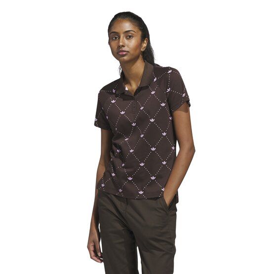 adidas Golf Originals F Nvlty Polo W Halbarm Polo braun