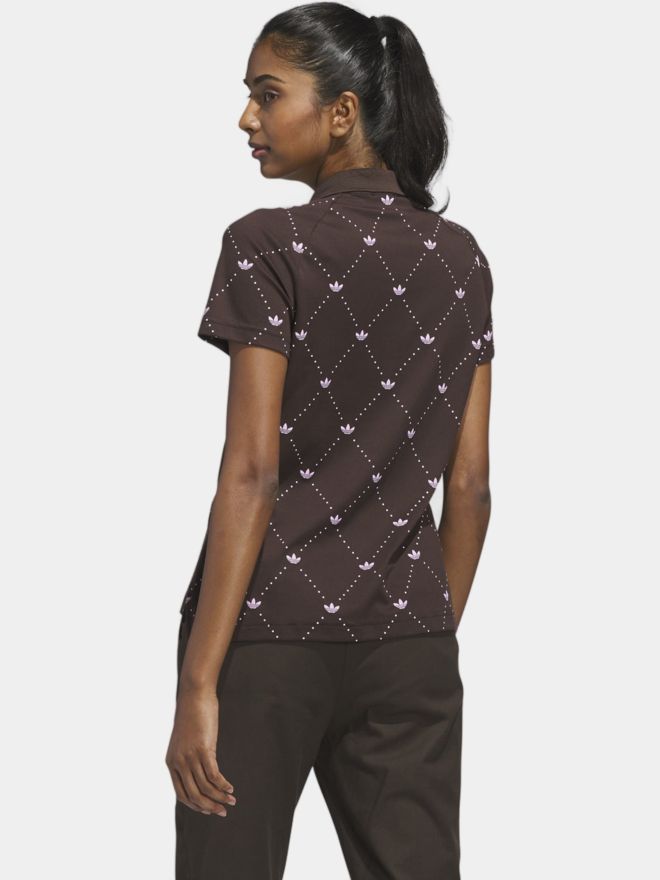 adidas Golf Originals F Nvlty Polo W Halbarm Polo braun