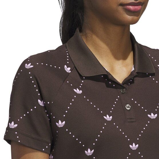 adidas Golf Originals F Nvlty Polo W Halbarm Polo braun