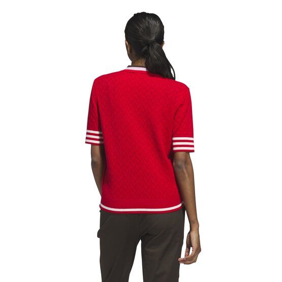 adidas Golf Originals MR Knit Polo W Halbarm Polo rot