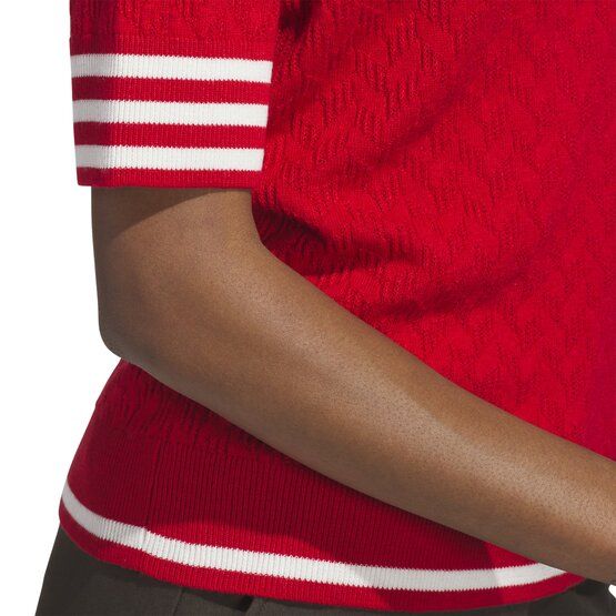 adidas Golf Originals MR Knit Polo W Halbarm Polo rot