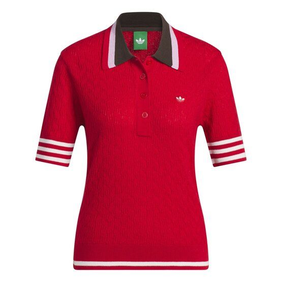 adidas Golf Originals MR Knit Polo W Halbarm Polo rot