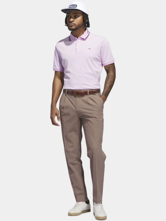 adidas Golf Originals F Solid LC Halbarm Polo rosa