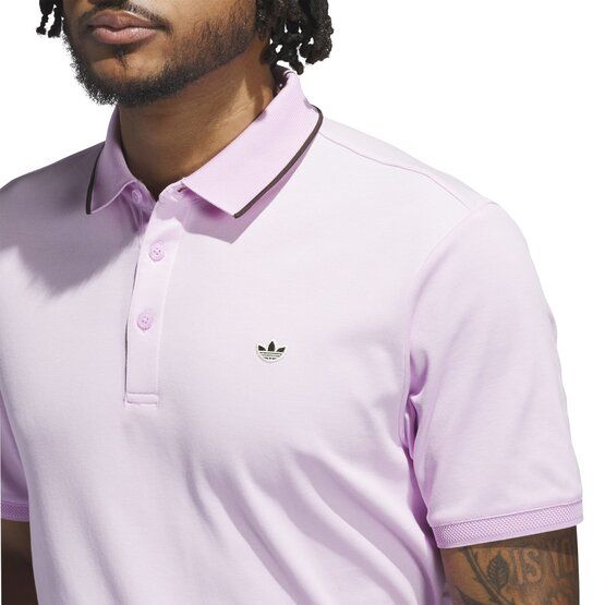 adidas Golf Originals F Solid LC Halbarm Polo rosa