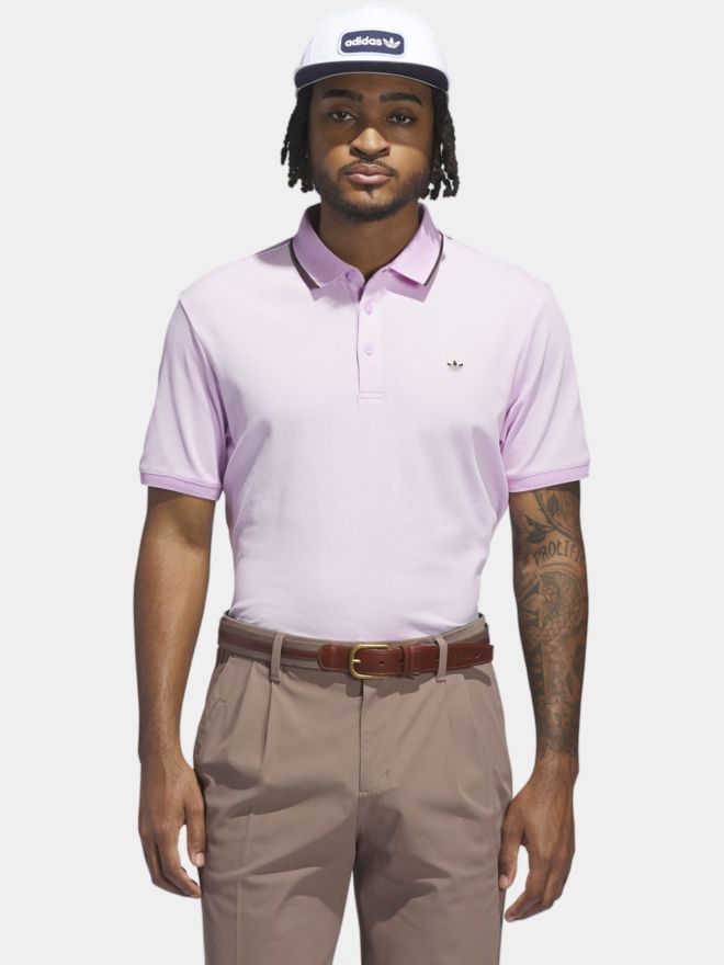 adidas Golf Originals F Solid LC Halbarm Polo rosa
