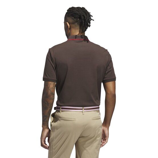adidas Golf Originals F Solid LC Halbarm Polo dunkelbraun