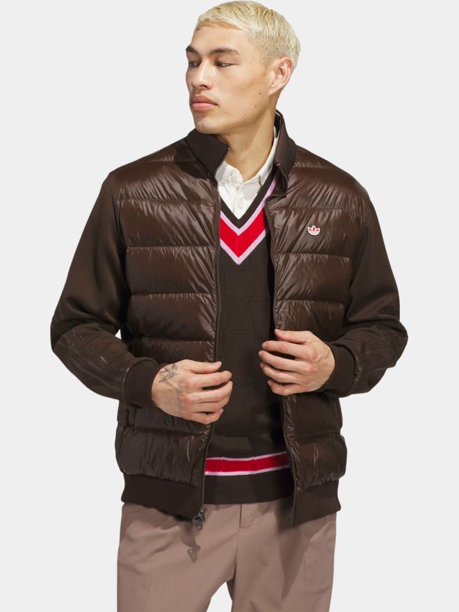 adidas Golf Originals MR Pad Jckt down jacket dark brown